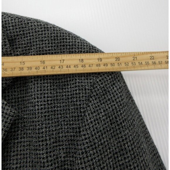 Structure Le Collezioni Sport Coat Small Blazer Houndstooth Tweed VTG * - Picture 7 of 14